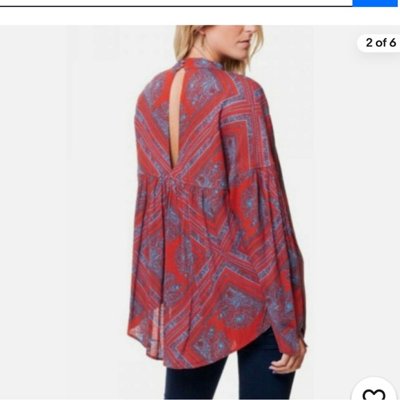 FREE PEOPLE WALKING ON A DREAM TUNIC - Picture 3 of 8